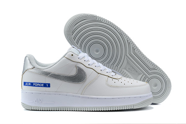 Women's Air Force 1 Low Top White Shoes 089